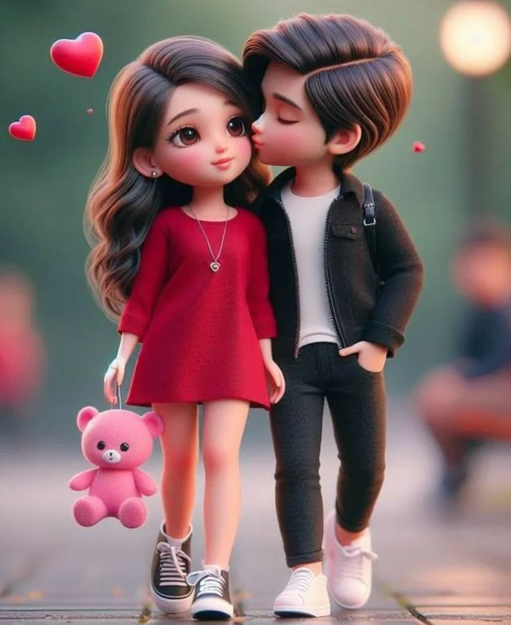 Cartoon Couple dp