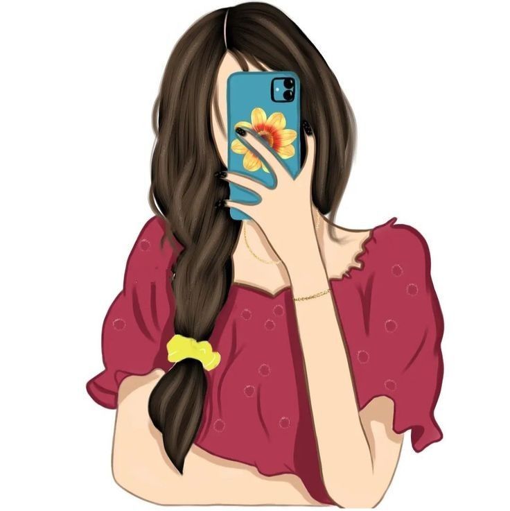 Cute Girl dp Cartoon