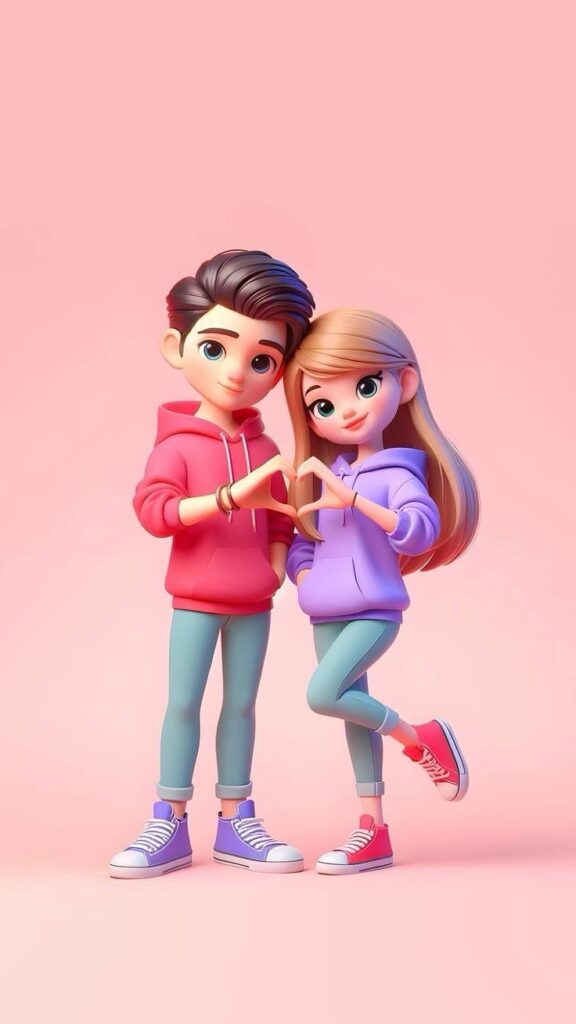 Cartoon Couple dp