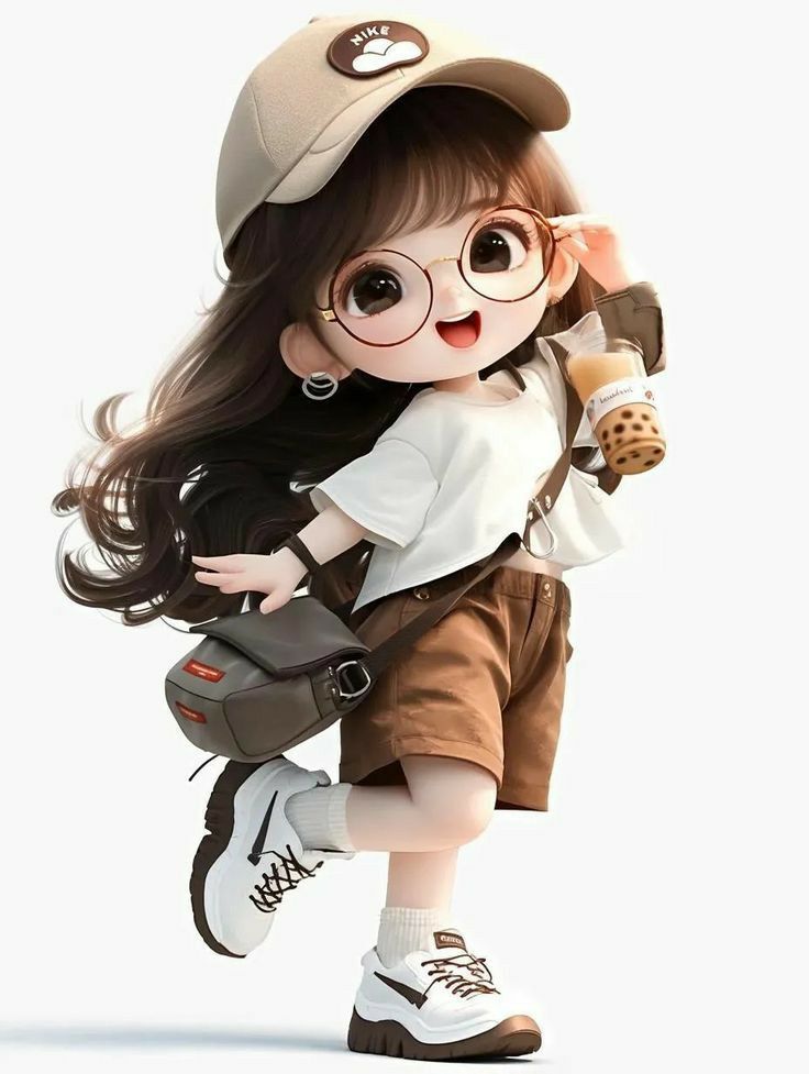 Cute Girl dp Cartoon