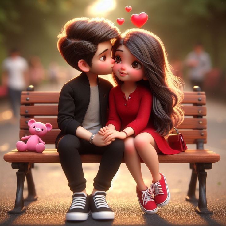 Cartoon Couple dp