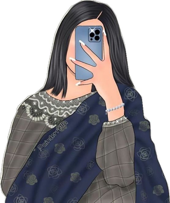 Cute Girl dp Cartoon