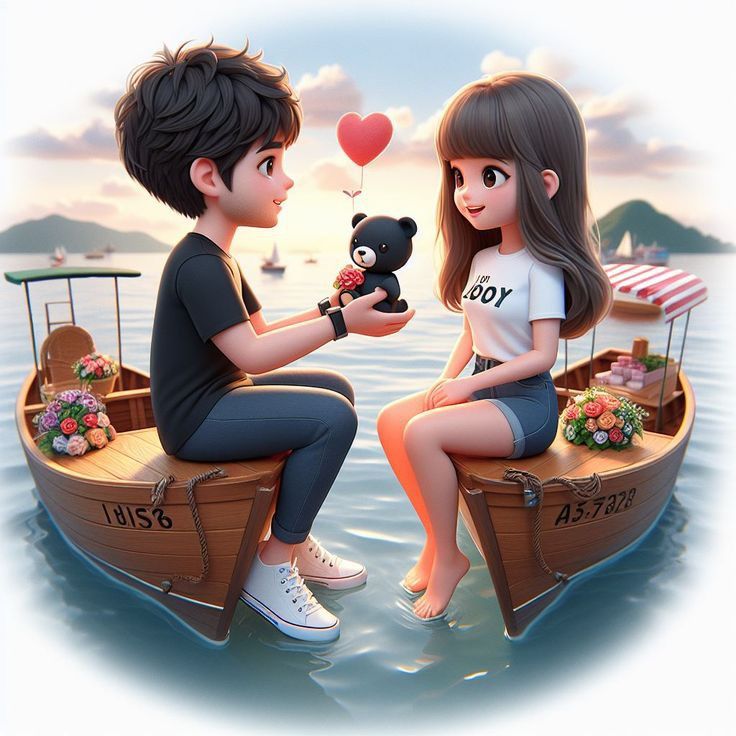 Cartoon Couple dp