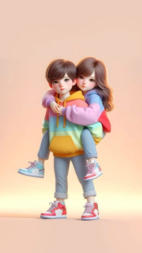 Cartoon Couple dp