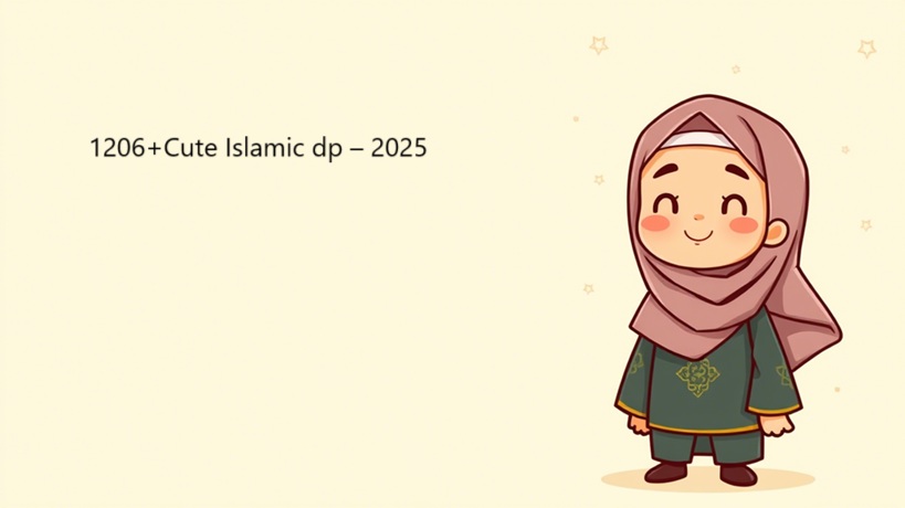 cute islamic dp