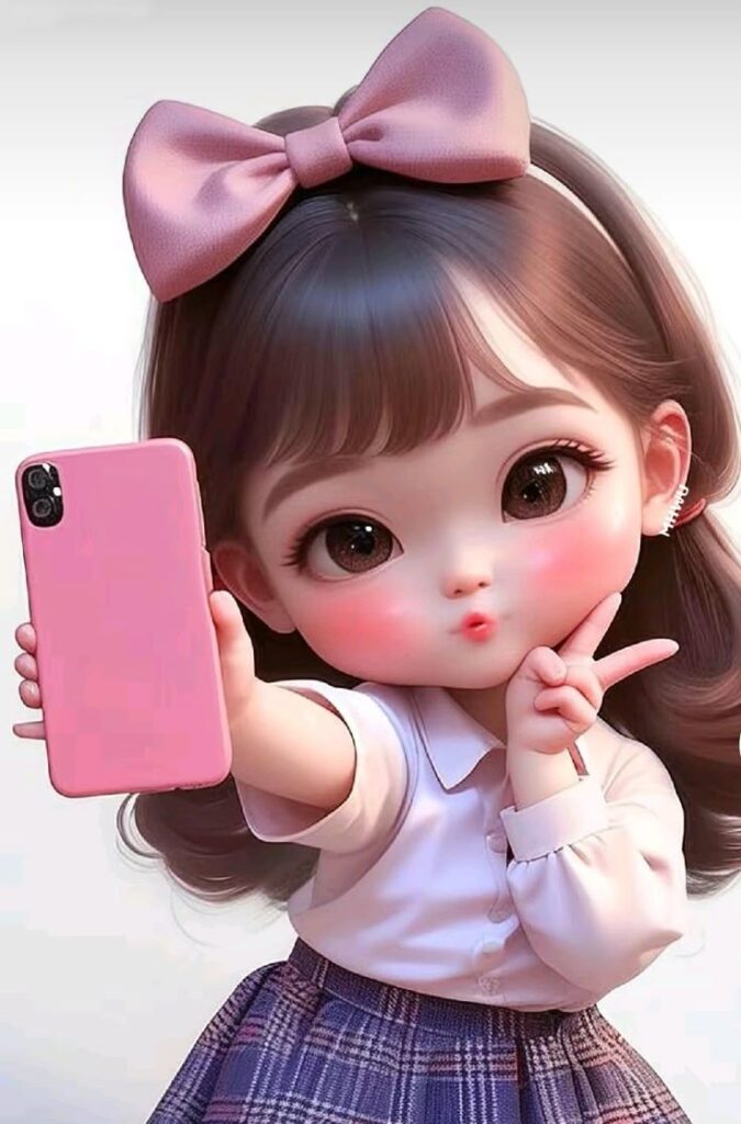 Cartoon Girl dp For Instagram