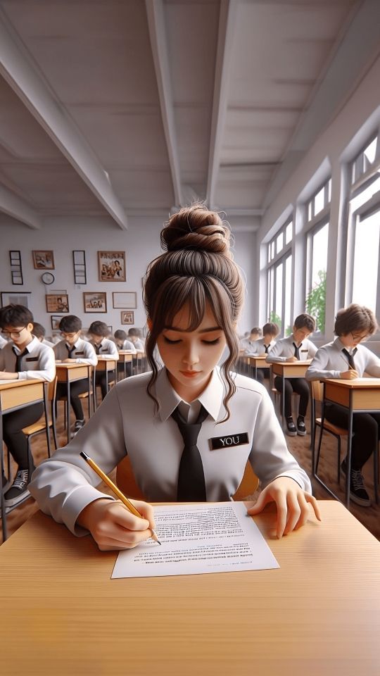 Reading Study Girl dp