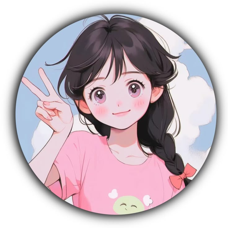 Cartoon Girl dp For Instagram