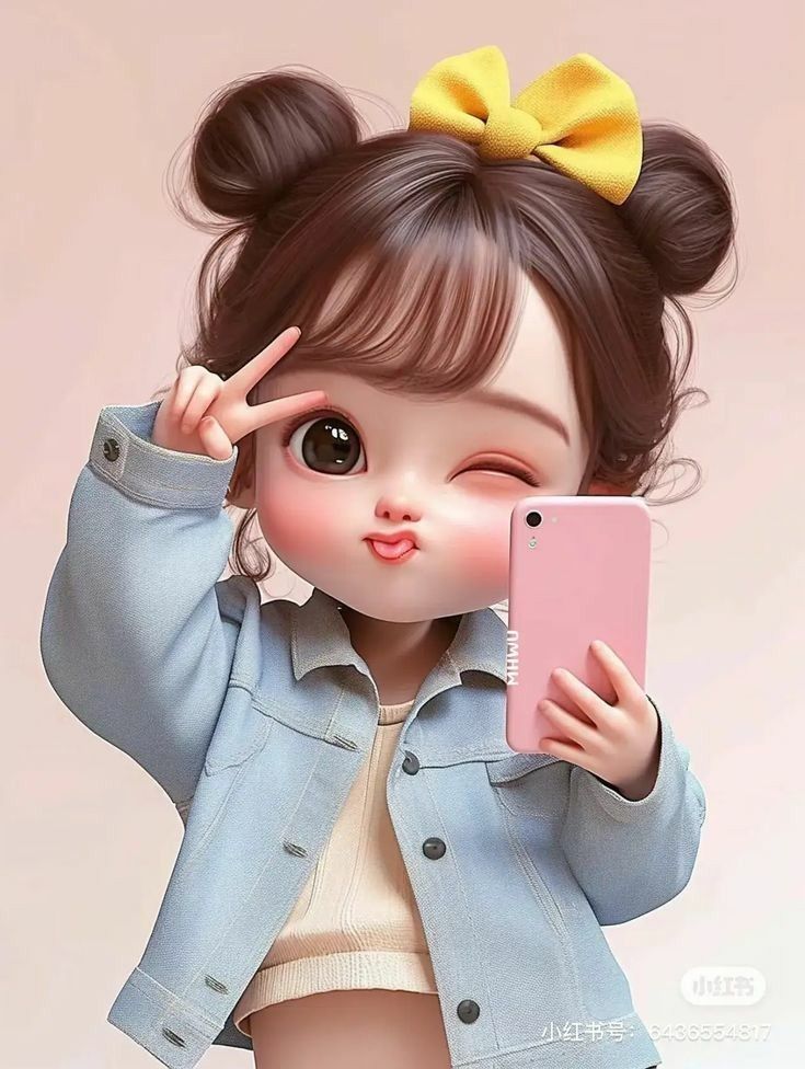 Cartoon Girl dp For Instagram