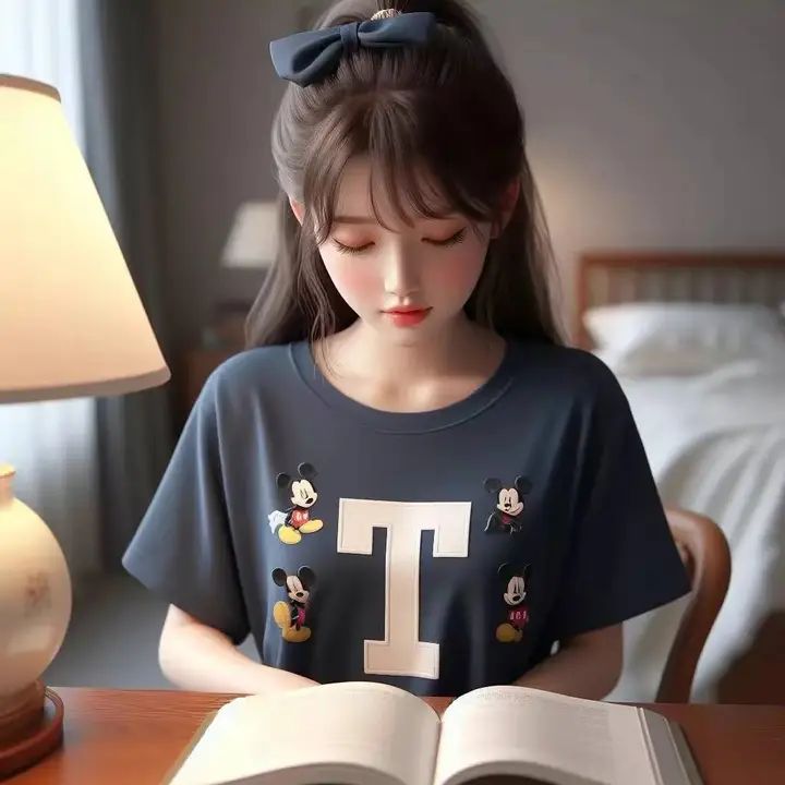 Reading Study Girl dp